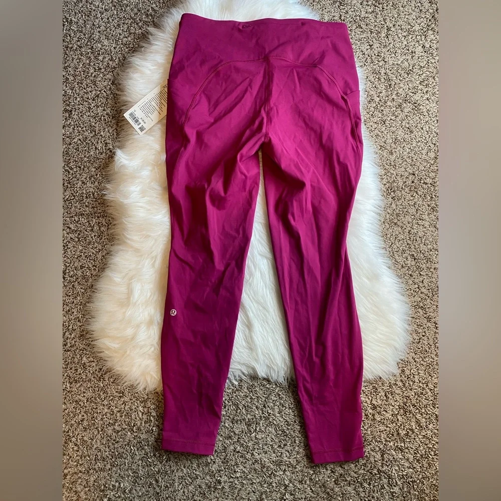 Lululemon Swift Speed High Rise Tight 28” Size 12 MGPR Magenta Purple - Picture 4 of 5